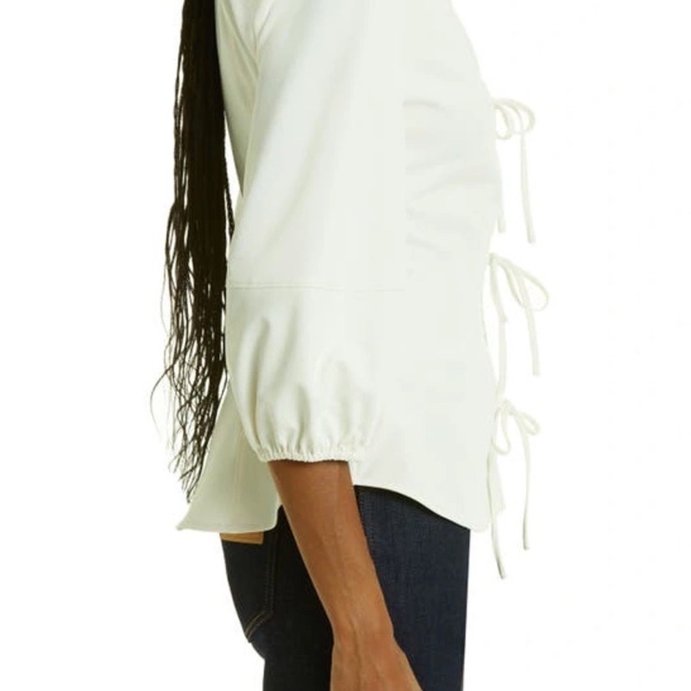 Like new Cinq a Sept Ivory Brit top, Large - Picture 4 of 11